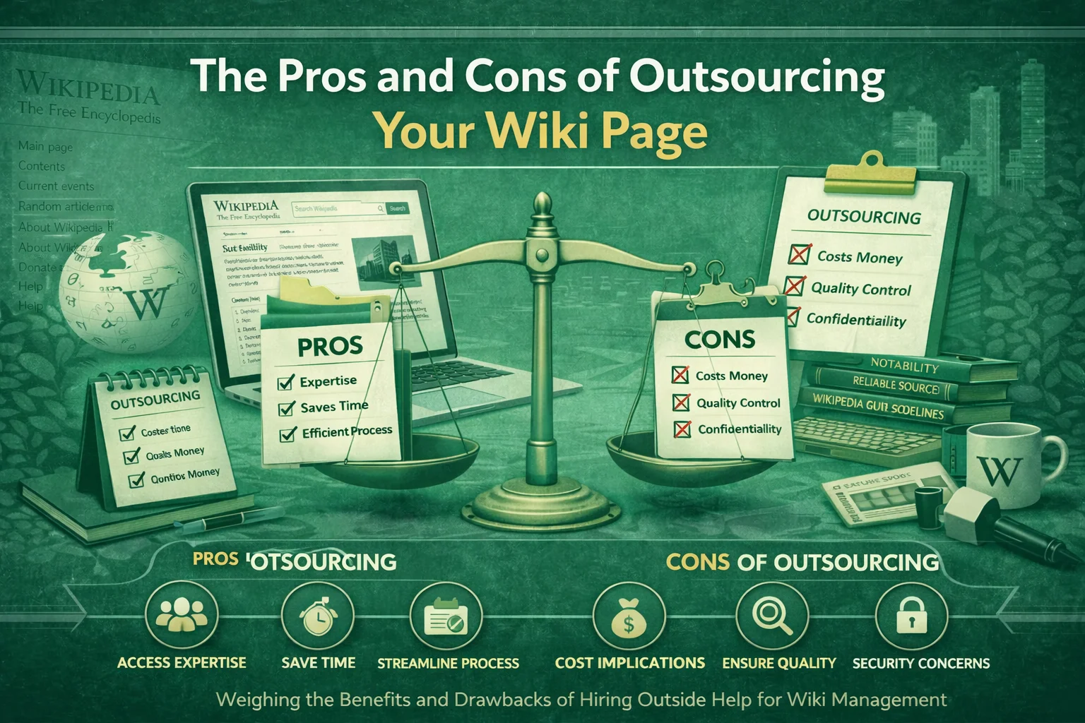 Outsourcing Your Wiki Page