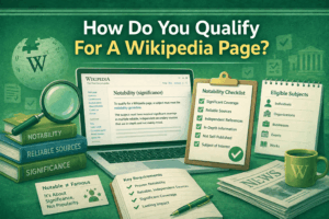How Do You Qualify for a Wikipedia Page?